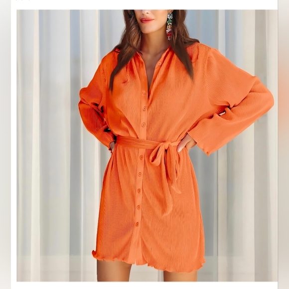 Neufigr Shirt Dress #1023 NWOT - Picture 9 of 9